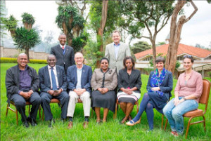 Group Photo of Caritas Internationalis Member  Organizations (CIMOs)  in Kenya during their  meeting with Kenyan Bishops in Nairobi